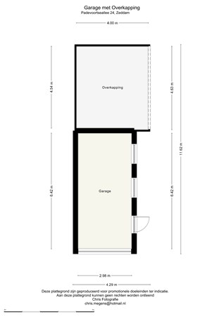 Floorplan - Padevoortseallee 24, 7038 AM Zeddam